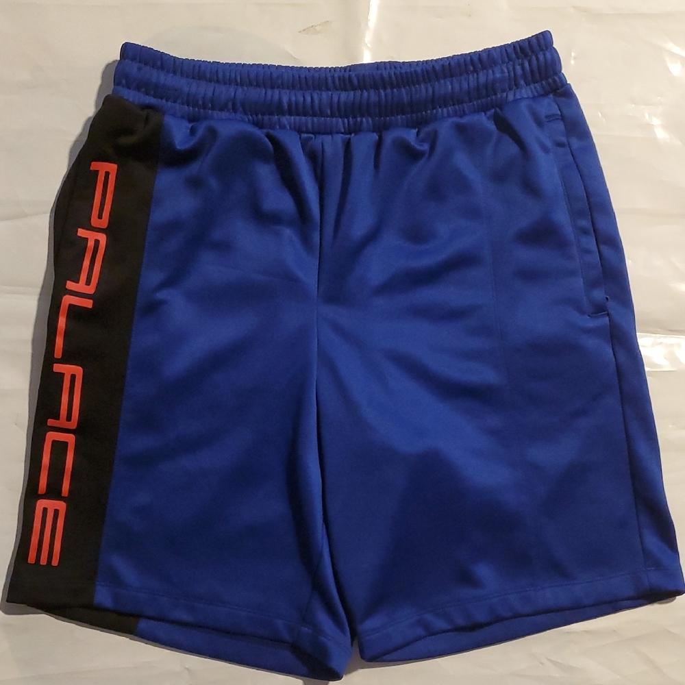 Palace Ritual Track Shorts. Size Large. Color Blue.